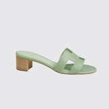 Oasis Sandals in Vert Jade