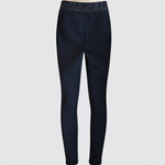 Chanel Logo Embroidered Pants in Black, image 2