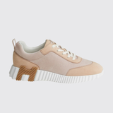 Bouncing Sneakers in Beige Nude