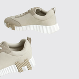 Bouncing Sneakers in Beige Glaise / Beige Esquisse