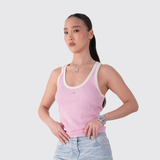 Ribbed Sleeveless Cotton Top
