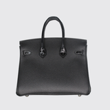 Birkin 25 black Touch Shiny Alligator