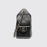 Chanel 25 Mini Handbag in Black