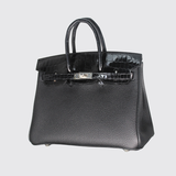 Birkin 25 black Touch Shiny Alligator