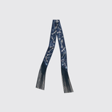 Les Cles a Pois Leather Fringes Twilly