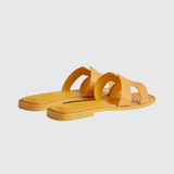 Oran Sandals in Jaune Bouton D'or