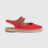 Menorca Espadrilles in Rose Grenade / Rouge Piment