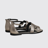 Santorini Sandals in Champagne