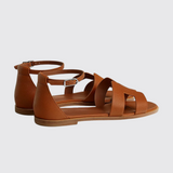 Santorini Sandals in Gold