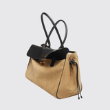 Two-Toned Small Tote Bag