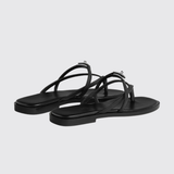 Miss Sandals in Noir