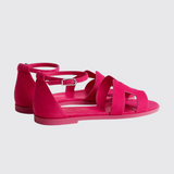 Santorini Sandals in Rose Sakura