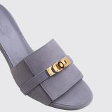 Gigi 50 Sandals in Violet Glycine
