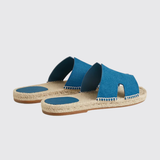 Antigua Espadrilles in Bleu Bleuet