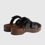Kos Clogs in Noir