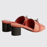 Gigi 50 Sandals in Rose Bubinga