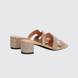 Oasis Sandals in Beige Perlino