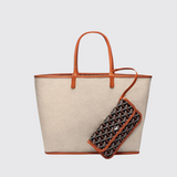 Saint Louis PM Bag in Tan/Black