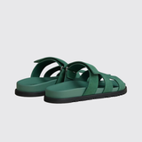 Chypre Sandals in Vert