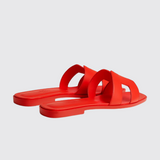 Oran Sandals in Rouge Grenadine