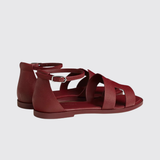 Santorini Sandals in Rouge H