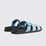 Chypre Sandals in Bleu Cameo