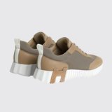 Bouncing Sneakers in Beige Lin