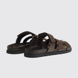 Chypre Sandals in Ecorce