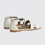 Santorini Sandals in Blanc