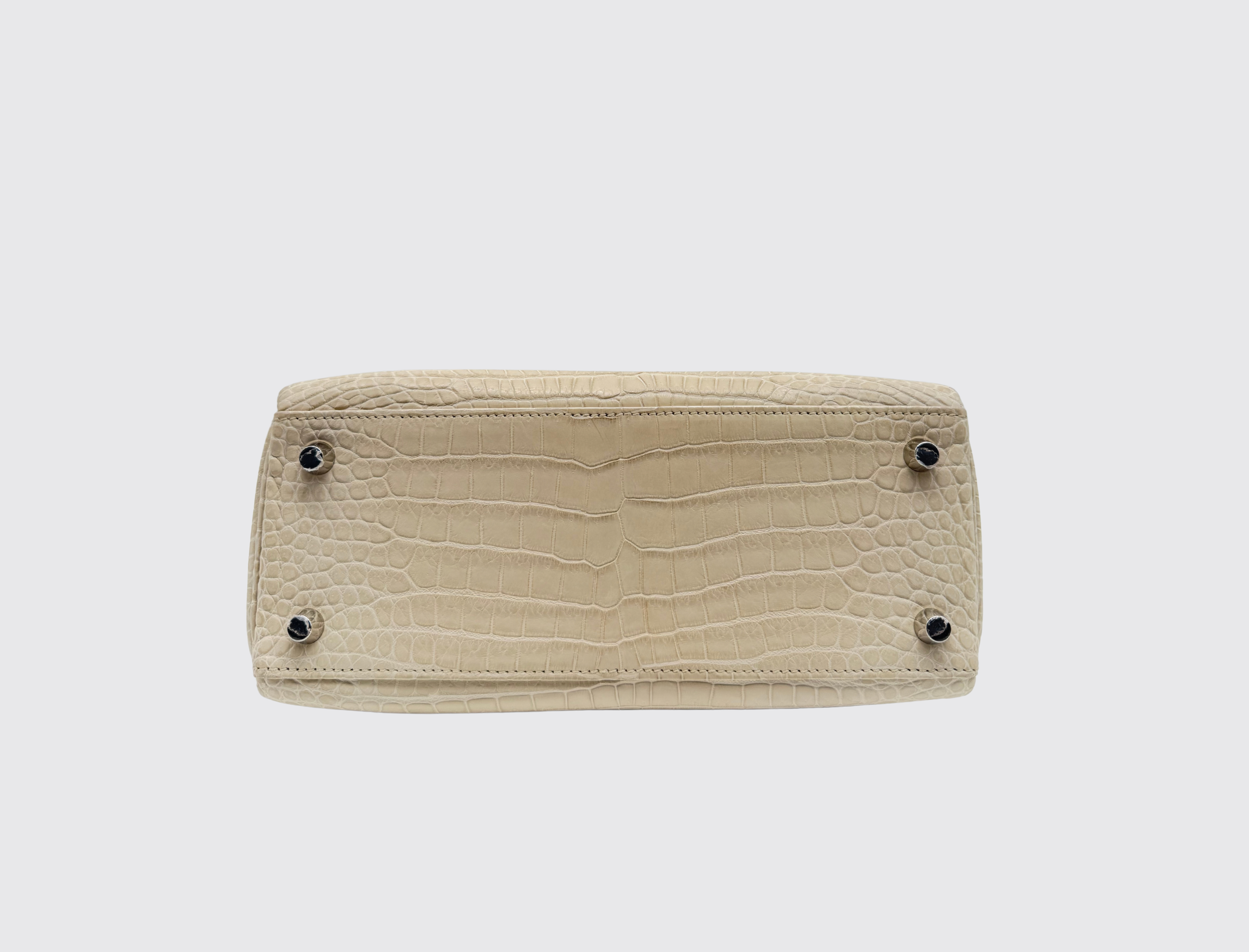 Pre-owned Hermès Kelly 25 in Beton, image 3