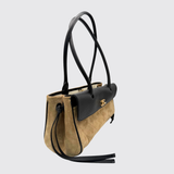 Two-Toned Small Tote Bag