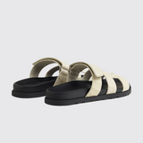 Chypre Sandals in Beige Glaise