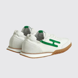 Jet Sneakers in Blanc / Vert Jungle