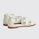 Santorini Sandals in Blanc