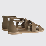 Santorini Sandals in Étoupe