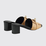 Gigi 50 Sandals in Beige Natura