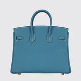 Birkin 25 in Bleu Jean