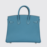 Birkin 25 in Bleu Jean