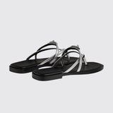 Miss Sandals in Gris Argente