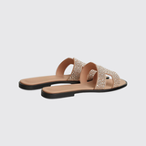 Oran Sandals in Beige Perlino