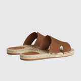 Antigua Espadrilles in Brun Fumé