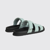 Chypre Sandals in Bleu Glacier
