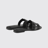 Oran Sandals in Noir