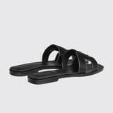 Oran Sandals in Noir