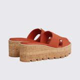 Eze 30 Sandals in Marron Brique
