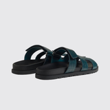 Chypre Sandals in Vert Mousse