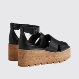 Luce 30 Sandals in Noir