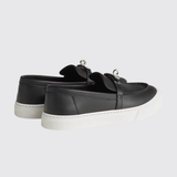 Game Slip-Ons in Noir