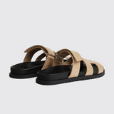 Chypre Sandals in Beige Argile