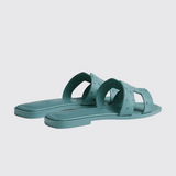 Oran Sandals in Bleu Minéral
